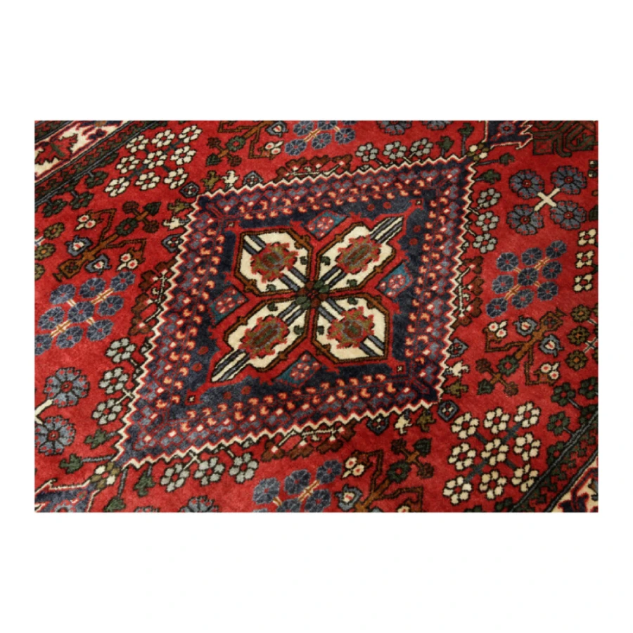 Handmade Red Persian Josheghan Runner Rug 22702